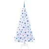 vidaXL K&uuml;nstlicher Weihnachtsbaum Wei&szlig; 180 cm PVC und Stahl