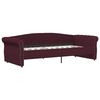 vidaXL Tagesbett mit Matratze USB Lila Stoff 90x200 cm