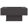 vidaXL Feuerstelle Schwarz 80 x 80 x 40 cm Stahl