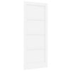 vidaXL Interior T&uuml;r Wei&szlig; 83 x 202 cm Sperrholz