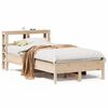 vidaXL Massivholzbett ohne Matratze 75x190 cm Kiefernholz