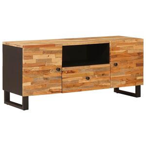 vidaXL TV-Schr&auml;nk Braun 105 x 33 x 46 cm Massivholz Mango
