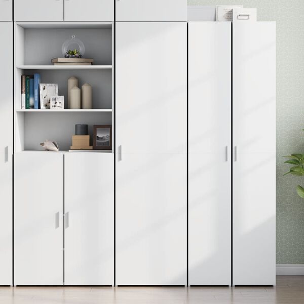 vidaXL Highboard Wei&szlig; 50x42,5x185 cm Holzwerkstoff