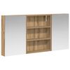 vidaXL Badezimmerschrank-Set 3 stk. 100 x 10,5 x 50 cm Holzwerkstoff