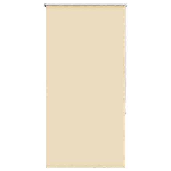 vidaXL Verdunkelungsrollo Beige 65x130cm Stoffbreite 60,7 cm Polyester