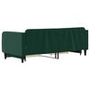 vidaXL Tagesbett Ausziehbar mit Schubladen Dunkelgr&uuml;n 80x200 cm Samt