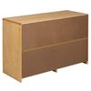 vidaXL Schubladenkommode SAUDA Eiche-Optik 111x43x73,5 cm Kiefernholz