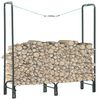 vidaXL Brennholzregal Anthrazit 120&times;35&times;120 cm Stahl