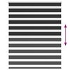 vidaXL Zebra-Rollo 120,9 x 175 cm, Stoffbreite 116,7 cm, schwarz