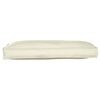 vidaXL Kissen Creme 120 x 60 x 12 cm Oxford-Stoff