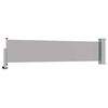 vidaXL Ausziehbare Seitenmarkise 60&times;300 cm Grau