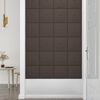 vidaXL Wandpaneele 12 Stk. Taupe 30x30 cm Stoff 1,08 m&sup2;