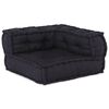 vidaXL Modulares Sofa 3 pcs Anthrazit Stoff