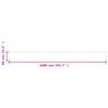 vidaXL Balkon-Sichtschutz Sandfarben 90x1000 cm 100% Polyester-Oxford