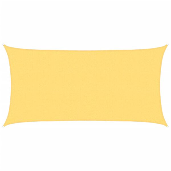 vidaXL Sonnensegel 160 g/m&sup2; Beige 2,5x5 m HDPE
