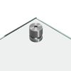 vidaXL K&uuml;chenr&uuml;ckwand 2 pcs Transparent 110 x 50 cm Geh&auml;rtetes Glas