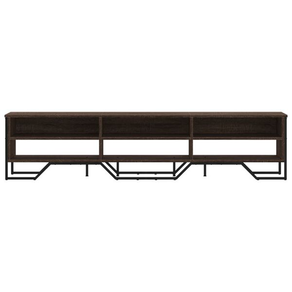 vidaXL TV-Schrank Braun Eichen-Optik 180x34x41 cm Holzwerkstoff