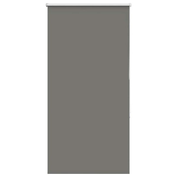 vidaXL Verdunkelungsrollo Grau 65x150 cm Stoffbreite 60,7 cm Polyester