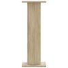 vidaXL Lautsprecherst&auml;nder 2Stk. Sonoma-Eiche 30x30x80cm Holzwerkstoff
