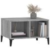 vidaXL Couchtisch Grau Sonoma 60x50x36,5 cm Holzwerkstoff