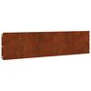 vidaXL Rasenkanten 20 Stk. 25x103 cm Flexibel Wetterfester Stahl