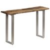 vidaXL Konsolentisch Altholz und Stahl 120&times;35&times;76 cm