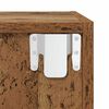 vidaXL TV-Schrankset Wandmontiert 4 pcs Altholz Holzwerkstoff