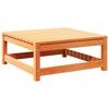 vidaXL 6-tlg. Garten-Sofagarnitur Wachsbraun Massivholz Kiefer