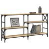 vidaXL Konsolentisch Sonoma-Eiche 150x29x76,5 cm Holzwerkstoff