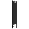 vidaXL 5-tlg. Paravent Schwarz 200x220 cm Stoff