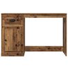 vidaXL Schreibtisch mit T&uuml;r Altholz 50 x 115 x 75 cm Holzwerkstoff