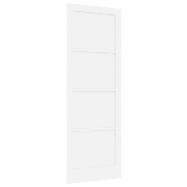 vidaXL Interior T&uuml;r ORKDAL Wei&szlig; 83 x 232 cm Sperrholz