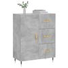 vidaXL Sideboard Betongrau 69,5x34x90 cm Holzwerkstoff