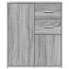vidaXL Sideboards 2 Stk. Grau Sonoma-Eiche 60x31x70 cm Holzwerkstoff