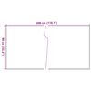 vidaXL Balkon-Sichtschutz Hellbraun 300x90 cm Poly Rattan