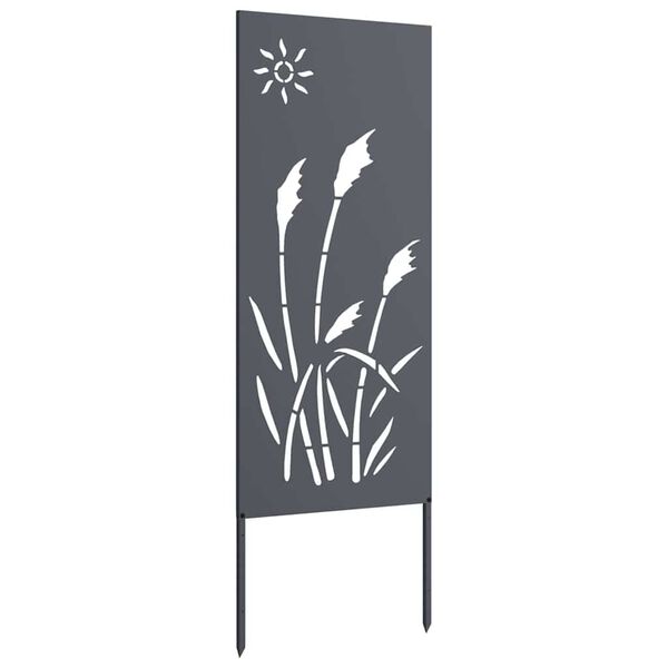 vidaXL Garten Sichtschutz-Leinwand Anthrazit 50 x 140 cm
