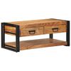 vidaXL Couchtisch 90x50x38 cm Massivholz Akazie