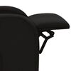 vidaXL Relaxsessel Schwarz Stoff