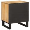 vidaXL Nachttisch Natur 40 x 33 x 46 cm