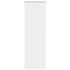 vidaXL Verdunkelungsrollo Wei&szlig; 75x230cm Stoffbreite 70,7 cm Polyester