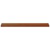vidaXL Fensterbank Braunes Holz 160 x 25 x 4,5 cm PVC