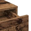 vidaXL Schminktisch mit Speicher Braun 50 x 41 x 140 cm Holzwerkstoff