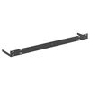 vidaXL Schweberegal Eichenoptik und Wei&szlig; 90x23,5x3,8 cm MDF