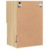 vidaXL TV-Schrank mit LED-Leuchten Sonoma-Eiche 40,5x30x60 cm