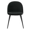 Venture Home Esszimmerst&uuml;hle 2 Stk. Velvet Samt Schwarz