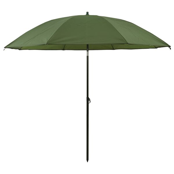 vidaXL Angel-Regenschirm Gelb-Armee 240 x 210 cm Oxford-Polyester