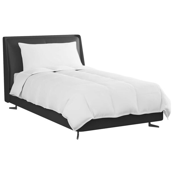 vidaXL Sommerdecke mit Kissen 2 pcs Wei&szlig; Daunenfeder