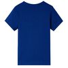 Kinder-Kurzarmshirt Dunkelblau 116