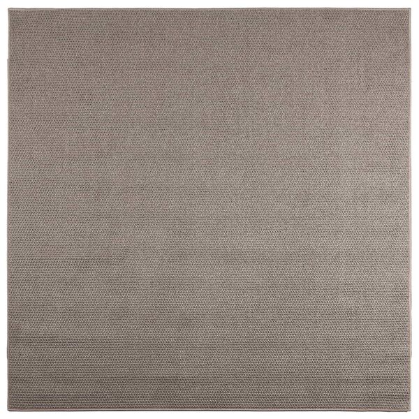 vidaXL Bereichsteppiche Quadratisch LUGO Taupe 120 x 120 cm Polyester