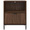 vidaXL Nachttisch Braun Eichen-Optik 49 x 36 x 61 cm Holzwerkstoff